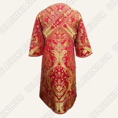 Fabric: Greek (brocade)Finishing: Greek Boulder (galoon)Cross: machine embroideryColor of the fabric: RedLining: SatinHigh-quality accessories and high-quality metal buttons.The customer can change the composition of the vestments, choose another fixture or color of the fabric. Traditional Red Chasuble For Ceremonial Use, Traditional Brocade Chasuble For Ceremonial Use, Traditional Brocade Chasuble For Church, Traditional Brocade Chasuble For Ceremonies, Gold Brocade, Fabric Red, Kids Entertainment, Metal Buttons, Machine Embroidery