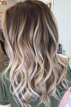 Heavy Blonde Balayage, Blonde And Brown Hair, Dark Ombre Hair, Highlights For Dark Brown Hair, Blond Balayage, Brown Hair With Blonde Highlights, Hair Color Light Brown, Styles Ideas