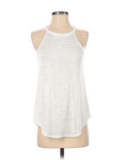 Tart Tank Top Size: Small White Tops - used. 55% POLYESTER, 45% RAYON, Halter, | Tart Tank Top White Halter Tops - Used - Size Small White Halter Top, Tank Top White, Halter Tops, White Tank Top, White Tank, White Tops, Tart, Tank Top, Womens Tops