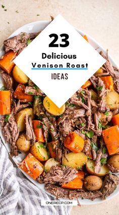 Explore 23 delicious venison roast ideas for tender, flavorful meals perfect for any occasion! Get inspired—visit our site for mouthwatering recipes!