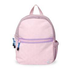 Our new LUX backpack featuring Becco's patent pending hook & loop design allows your child to continually create a unique and fun look! Mix and match or trade patches with a friend. Patches sold separately (3" letter patch shown). Dimensions: 15.00" H x 11.00" W x 4.75" Reinforced base for durability Two interior pockets Travel sleeve with zipper pocket Water bottle holder Loop straps for added customization Functional Backpack For Playtime, Functional Playtime Standard Backpack, Playful Nylon Standard Backpack, Playful Everyday Standard Backpack, Pink Backpack For Playtime, Pink Standard Backpack For Playtime, Playful Pink Backpack For Everyday Use, Pink Backpack With Adjustable Straps, Functional Pink Backpack