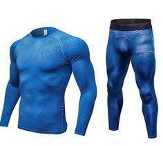 Material: 87 % Polyester, 13 % Spandex – glatter und superelastischer Stoff, schnell trocknender Stoff hält Sie trocken und bequem.
 Maschinenwäsche. Pflegeleicht
 - Antimikrobielles Desodorierungsgewebe zur Geruchskontrolle; abriebfestes Gewebematerial mit ausgezeichneter Elastizität und Haltbarkeit. Blue Breathable Compression Activewear, Blue Anti-odor Activewear For Training, Blue Snug Fit Activewear For Training, High Stretch Technical Blue Activewear, Fitted Blue Technical Activewear, Fitted Activewear With Breathable Mesh For Sports, Blue Stretch Activewear For Light Sports, Stretch Blue Activewear For Light Sports, Blue Breathable Sportswear Activewear