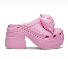 Product Features Shoes : Authentic Crocs Size : US 4~13  Color: Pink Authentic New Shoes / Official Tag **Summer shoes can be shipped in an official polybag. SHIPPING  · All orders will be shipped to world wide using expedited shipping courier such as FedEx and DHL. · We ship your orders almost within 2 business days after the payment. · Please confirm your address is correct.    Due to eBay's policy, it's hard to change the address after the purchase.  RETURNS ·  We accept the returns, but item must be "Not Opened & Not Used Condition."  OTHER TERMS & CONDITIONS · Please do not forget to leave us FIVE STARS on all of the Detailed Seller Ratings. · Please DO NOT leave a neutral or negative feedback without contacting us first to get a better solution.   A better solution for you is better Trendy Synthetic Clogs For Spring, Trendy Pink Clogs For Summer, Trendy Pink Summer Clogs, Pink Platform Synthetic Clogs, Pink Platform Clogs In Synthetic Material, Pink Clogs With Cushioned Footbed For Spring, Pink Summer Clogs With Cushioned Footbed, Summer Pink Clogs With Cushioned Footbed, Pink Round Toe Clogs For Spring