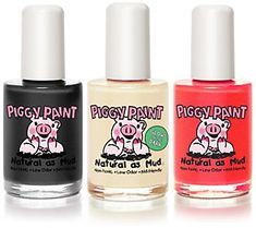 A rainbow of colors for your little one to enjoy (including a clear formula that glows green in the dark!), this Ghouls Wanna Have Fun nail polish set is perfect for lazy Saturdays or sleepover parties! From Piggy Paint.  Includes: Blonde Highlights On Dark Hair, Best Nail Polish, Winter Nail Designs, Nail Polish Sets, Sleepover Party, Winter Nails, Beauty Nails, Nail Care, Things To Buy