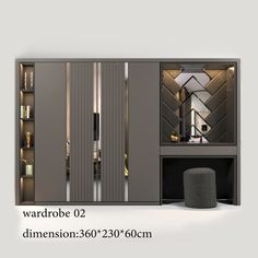 an image of a room divider that has been designed to look like art deco