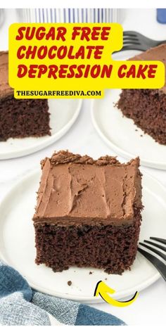 Wacky Cake Recipe, Sugar Free Cookie Recipes, Sugar Free Cake Recipes, Sugar Free Chocolate Cake, Sugar Free Desserts Easy, Wacky Cake, Low Sugar Desserts, Sugar Free Baking, Sugar Free Recipes Desserts