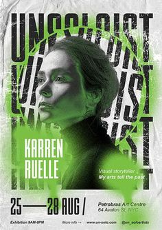 a poster for an upcoming concert featuring karren ruelle, 28 august / 29 august