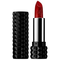 Kat Von D Studded Kiss Lipstick in Hellbent Kat Von D Lipstick, Kiss Lipstick, Kat Von D Makeup, Black Lipstick, Kesha, Color Full, Kat Von, Lipstick Shades, Kat Von D