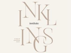 the front cover of an article with text that reads,'inklings '