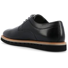 The William derby shoe from Vance Co. seamlessly blends sophistication and comfort with its 1-inch heel, lace-up closure, and classic round toe design. Crafted from faux leather this style offers a stylish choice for various occasions. The mesh lining, 6 mm Tru Comfort Foam™ footbed, and rubber outer sole ensure breathability, comfort, and support, making the William a versatile and conscientious addition to your footwear collection. Derby Shoe, Closed Toe Shoes, Footwear Collection, Round Toe Heels, Journee Collection, Derby Shoes, Toe Designs, Lace Up Shoes, Derby