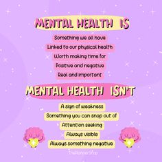 May Mental Awareness Month, Mental Health Essay, Emotion Journal, Girlie Quote, Cbt Activities, My Mental State, Health Game, Mental Health Stigma