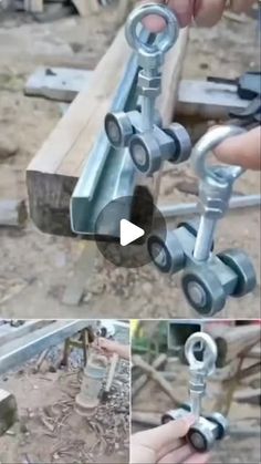 there is a video showing how to make a pipe holder