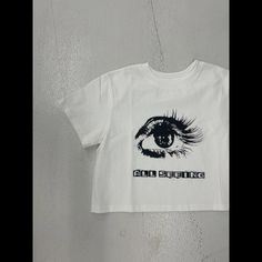 As Graphic Baby Tee By G.A.S Cute White Top With Logo Print, Cute White Tops With Logo Print, Baby Graphic Tees, Infant Tees, Women Accessories, Womens Tops, T Shirts For Women, Tops & Tees, Outfit Accessories