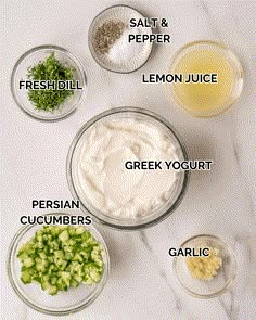 the ingredients for this recipe include sour cream, lemon juice, and celery