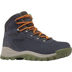 As soon as the snow melts, you can't wait to grab your pack and start hiking again. This year, trust the Columbia Women's Newton Ridge Plus Waterproof Amped Hiking Boot to help you check off your list of hikes near and far. Built with sturdy leather uppers, the Newton comes accented with rubber and mesh for extra durability and ventilation, as well as a fully waterproof membrane to keep you dry on saturated spring trails. With its ankle height, the Newton Ridge provides the support your lower Waterproof Lace-up Hiking Boots For Camping, Weatherproof Gore-tex Hiking Boots For Camping, Rugged Weatherproof Hiking Boots For Camping, Waterproof Hiking Boots For Camping With Round Toe, Waterproof Hiking Boots For Camping, Waterproof Hiking Boots With Round Toe For Camping, Durable Lace-up Waterproof Boots For Camping, Waterproof Lace-up Boots With Reinforced Toe For Camping, Lace-up Waterproof Boots With Reinforced Toe For Camping