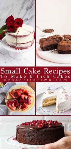 small cake recipes to make gluh cakes with fresh fruit on the top and bottom