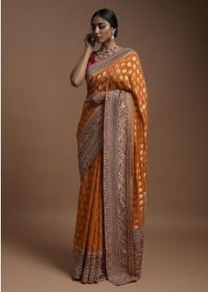 Engagement Dresses For Bride, भारतीय दुल्हन संबंधी, Engagement Dress For Bride, Engagement Saree, Diwali Outfits, Indian Sari Dress, Kalki Fashion, Wedding Saree Collection