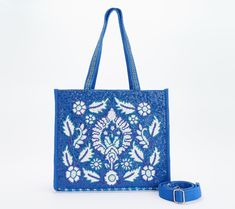 With stunning embroideries and a convenient crossbody strap, this lightweight-yet-roomy shopper is ideal for a trip to the market, a day on the town, or a weekend trip with the girls. The vibrant colors and beadwork will have you fielding compliments all day long. From America & Beyond. African Bag, Weekend Trip, Weekend Trips, Embroidery Details, Crossbody Strap, Bead Work, Fashion Forward, Vibrant Colors