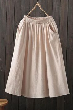 Details:Material: CottonSIZE(IN)WaistLengthS28.331.1M30.331.5L32.731.9XL35.432.3XXL38.232.7 Filipiniana Dress, Long Skirt Fashion, Maxi Robes, Line Skirt, Linen Skirt, Skirt Design, Casual Sets, Color Khaki, Skirts For Sale