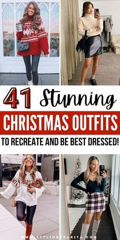 Cute Christmas Party Outfits, Classy Christmas Outfit, Outfits For Short Women, Festive Christmas Outfit, Christmas Dress Up, Cute Christmas Outfits, Christmas Outfit Ideas, Trendy Christmas Outfits, Hair Mistakes