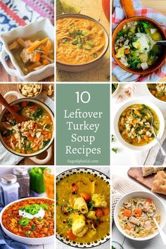 the top ten leftover turkey soup recipes