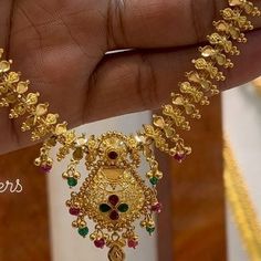 Gold Necklace Set 20 Grams Latest, 20 Grams Gold Necklace Designs, 20grams Gold Necklace Designs, Gold Haram Designs, Churidar Neck, Haram Designs, Gold Haram, Churidar Neck Designs