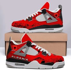 Albania Sport Style Aj4 ShoesDescriptionWhether you’re looking to get your first pair or just want to add to your collection, be sure to check out our AJ4 Shoes. This kind of shoes is anti-Slippery and lightweight. You can wear it in all seasons and daily. The sneaker sports mesh netting on the tongue and sides as well as plastic wing tabs and once again sports visible Air in the heel. Premium leather, synthetic, and textile upper adds a stylish finish to classic durability. The upper is made of Air Jordan 4 Breathable For Streetwear, Breathable Air Jordan 4 For Streetwear, Casual Air Jordan 4 Breathable For Streetwear, Casual Low-top Air Jordan 4, Fade-resistant, Air Jordan 4 Sports Sneakers With Rubber Sole, Air Jordan 4 Sports Shoes With Rubber Sole, Casual Air Jordan 4 Low-top Fade-resistant, Sporty Air Jordan 4 With Fade-resistant Round Toe, Air Jordan 4 Sports Shoes