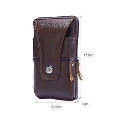 SPECIFICATIONSUses: Mobile phone bag, wallet, zipper certificate bagStyle: CasualStrap Drop: /Size: 17.5 (length) x 10.5 (width) x 4 (thickness) cm/6.88*4.13*1.57inShape: BoxPlace Of Origin: GUANG DONG ProvincePattern Type: SolidOrigin: CN(Origin)Model Number: WaistMaterial Composition: GenuineMaterial: Genuine leatherMain Material: GENUINE LEATHERItem Length: 17.5Gender: MENColor: CoffeeBrand Name: MOJOYCEApplicable: Men Rectangular Belt Bag With Pockets For Business, Functional Wallet Pouch With Mobile Phone Bag, Functional Wallets With Mobile Phone Pouch, Functional Pouch Wallet With Mobile Phone Bag, Functional Wallet With Mobile Phone Pouch, Rectangular Business Pouch With Pockets, Mobile Phone Pouch Belt Bag For Outdoor Activities, Outdoor Pouch Belt Bag For Mobile Phone, Rectangular Belt Bag For Mobile Phone During Outdoor Activities