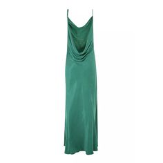 A Rat & Boa remix of a classic maxi slip dress, the Ophelia in green satin has a cowl neck and perfectly sophisticated cowl back adorned with a detachable chain detailing that elevates her to true perfection. The perfect dress to see you through party season, style with heels, hoops and a stand-out clutch. Cowl front One shoulder self tie Green Cowl Back Party Dress, Green Cowl Back Dress For Party, Cowl Neck Satin Slip Dress For Gala, Satin Cowl Neck Slip Dress For Gala, Green Silk Evening Slip Dress, Green Silk Slip Dress For Evening, Satin Maxi Dress With Cowl Neck For Formal Events, Satin Cowl Neck Maxi Dress For Formal Occasions, Chic Cowl Neck Slip Dress For Gala