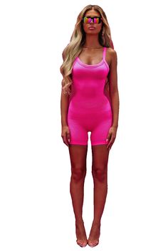 Fashion Nova Hot pink barbie Mylah Romper shorts S/M Seamless Basic Work-out NWT  | eBay Pink Seamless Activewear For Summer, High Stretch Pink Activewear For Summer, Pink Seamless Activewear For Spring, Pink Stretch One-piece For Summer, Seamless Fabric Yoga Shorts For Summer, High Stretch Seamless Shorts For Summer, High Stretch Seamless Summer Shorts, Pink Seamless Activewear For Loungewear, Trendy Pink Summer Activewear