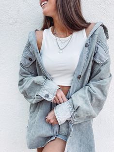 - 100% Cotton - Washed grey color - True to size with an oversized fit - Model is pictured in a size small Grey Color, Fitness Models, Gray Color, Grey, Color