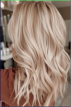 Looking for cute and easy hairstyles for medium hair? Discover 10 stunning hair ideas that are perfect for any occasion, including simple summer braids and effortless styles. These trendy and chic hairstyles are ideal for medium-long hair and will keep you looking fabulous all season long. #HairStyles #HairIdeas #CuteHairstyles #MediumHair #EasyHairstyles #SummerBraids Subtle Copper Blonde Hair, The Perfect Blonde Hair, Redken Shades Eq Butter Blonde Formula, Vanilla Blonde Hair Color Ideas, Platinum Blonde With Strawberry Blonde, Honey Blonde With Platinum Highlights, Vanilla Blonde Hair Highlights, Platinum Blonde Hair With Dimension, Blonde Hair Summer 2024