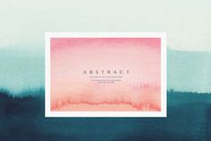 Artistic Elements, Watercolor Backgrounds, Modern Watercolor, Web Project, Modern Colors, Brand Packaging, Watercolor Background, Abstract Watercolor, Creative Market