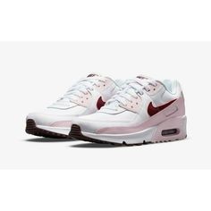 Nike Air Max 90 Ltr White/Beetroot-Pink Foam Casual Shoes [Cd6864-114] Unisex. This Shoes Are Stylish, Comfortable, And Perfect For Any Occasion. With A Unique White And Beetroot-Pink Colorway And A Foam Sole For Added Comfort, These Shoes Are Perfect For Anyone Who Wants To Look And Feel Great All Day Long. -Materials: -Leather And Textile Upper -Textile Lining -Synthetic Sole -Textile Insole Pink Air Max Sneakers For Jogging, Pink Air Max Cushioned Sneakers For Jogging, Pink Nike Air Max With Cushioning And Round Toe, Pink Nike Air Max With Round Toe And Cushioning, Pink Nike Air Max Running Shoes With Round Toe, Pink Nike Air Max For Running, Pink Sporty Nike Air Max For Sports, Nike Air Max Pink Round Toe, Pink Nike Air Max Synthetic For Sports