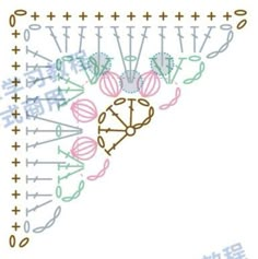 a cross stitch pattern with the letters and numbers on it