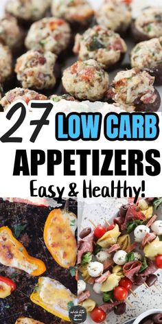 low carb appetizers that are easy and healthy