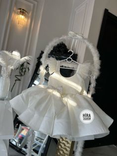 "White Tutu Baby Wedding Girl Dress"  Make your little angel the star of any wedding with our elegant "White Tutu Baby Wedding Girl Dress"! 🎀✨ This enchanting dress is designed to make her feel like a princess on that special day. 👸💖 ✨ Features: 👰 Beautifully crafted with a delicate white ribbon design 🌸 Soft and comfortable fabric for all-day wear ��💍 Adorable bow detailing for a touch of charm 🎀 Flowy skirt for a graceful and angelic look Watch her twirl and shine as she spreads joy and h Princess Style Dress, Enchanting Dress, White Tutu, Sewing Baby Clothes, Puffy Dresses, Baby Dress Design, Wedding Girl, Baby Tutu, Dress Tulle