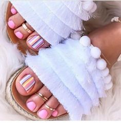 Summer 2024 Toe Nail Trends: Cute Pedicure Designs for Sunny Days Cute Toenail Designs, Cute Pedicure Designs, Pedicure Design, Pedicure Designs Summer, Toenail Art Designs, Cute Pedicures, Summer Pedicure