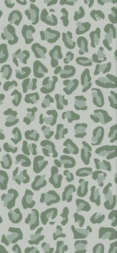 an animal print pattern in green and grey colors on a light gray wallpaper background