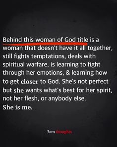 a quote from the book behind this woman of god little is a woman that doesn't have it all together