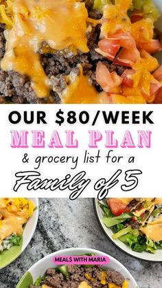 the meal is prepared and ready to be eaten for $ 80 / week with this meal plan