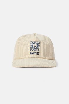 Made with the same high quality and durability as our surf trunks, the Katin headwear collection offers both style and comfort with every wear. The Communal Hat is made from cotton corduroy featuring custom embroidery. 100% Cotton corduroy Custom Katin embroidery Snapback closure 5 panel unstructured | Communal Hat Cotton in Vintage White | Casual Surf Clothing by Katin Surf Clothing, Surf Outfit, Custom Embroidery, White Casual, Hats Vintage, White Vintage, Embroidery, Hats, High Quality