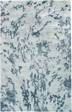 Orwell Hand Tufted Gray and Teal Rug by BD Fine Flatshot Image 1 Feizy Rugs, Teal Rug, Teal Area Rug, Muted Color Palette, How To Look Rich, Handmade Area Rugs, Abstract Rug, Green Rug, Blue Abstract