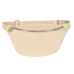 Classic Fanny Pack | Personalized Fanny Pack - Stoney Clover Lane Beige Belt Bag With Zipper Pocket For Travel, Beige Belt Bag With Zipper Closure For Everyday Use, Functional Beige Belt Bag For Travel, Functional Beige Belt Bag With Zipper, Functional Beige Belt Bag For On-the-go, Functional Beige Belt Bag For Everyday Use, Casual Soft Leather Belt Bag For Travel, Beige Belt Bag With Zipper Pocket For On-the-go, Versatile Beige Belt Bag With Zipper Pocket