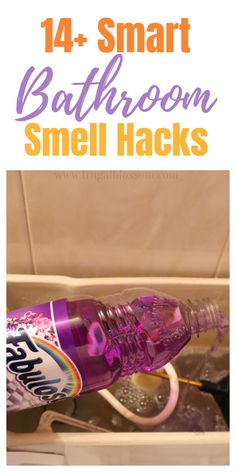 bathroom smell hacks that are easy and fun to do with the kids in your home