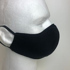 New Handmade In The Usa Men's Xl Face Mask Double Layered + Nose Guard With Ear Loops Poly Cotton Blend For Durability, Machine Washable Wrinkle Free Quality Fabric Only. #Facemask #Mensmask #Masks Face Mask Men, Black Face Mask, Gold Ear Cuff, Leather Chokers, Adjustable Necklace, Ear Loop, Wrinkle Free, Black Pattern, Ear Cuff