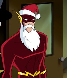 an animated image of a man dressed as the flash