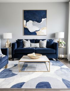 Dive into our essential guide to blue living room ideas, featuring tips on incorporating various blue shades to achieve a serene and inviting atmosphere. Perfect for modern and classic interiors alike! Light Blue Wall Living Room Ideas, Blue Grey Living Room, Blue Walls Living Room, Light Blue Walls, Grey Interior Design, Classic Interiors, Blue Living Room, Blue Bedroom, Living Room Colors