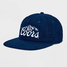 Winter Baseball Cap With Embroidered Logo And Curved Brim, Winter Baseball Cap With Embroidered Logo, Winter Baseball Cap With Flat Brim, Winter Baseball Cap With Flat Brim, One Size, Adjustable Ribbed Cap, Navy Winter Baseball Cap, Winter Snapback Baseball Cap With Embroidered Logo, Casual Winter Snapback Hat With Flat Bill, Casual Fitted Hat With Flat Bill For Winter