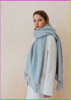 This TBCo Blanket Scarf with fringe is woven fr Scarf Shoot, Cashmere Goat, Cashmere Scarves, Tartan Blanket, Scarf With Fringe, Scarf Knit, Travel Blanket, Cashmere Blanket, Inner Mongolia